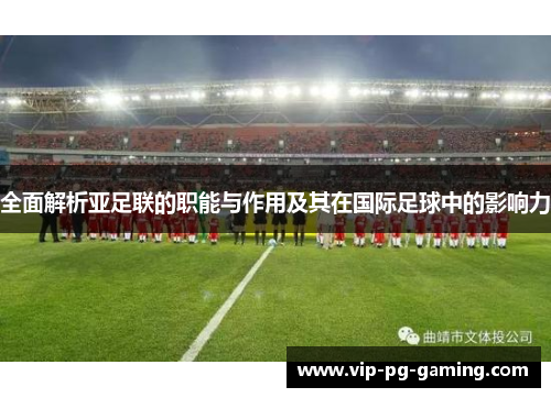 全面解析亚足联的职能与作用及其在国际足球中的影响力